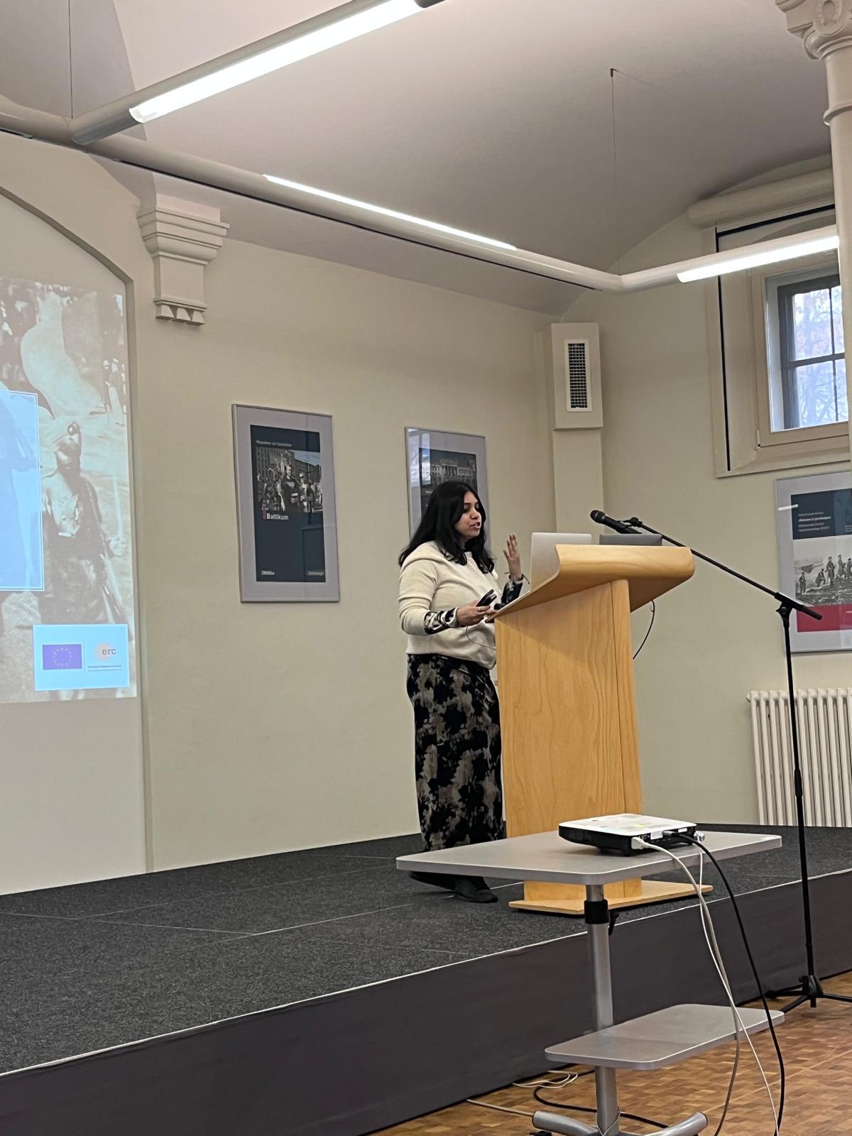 Presenting at the Potsdam Conference in Germany